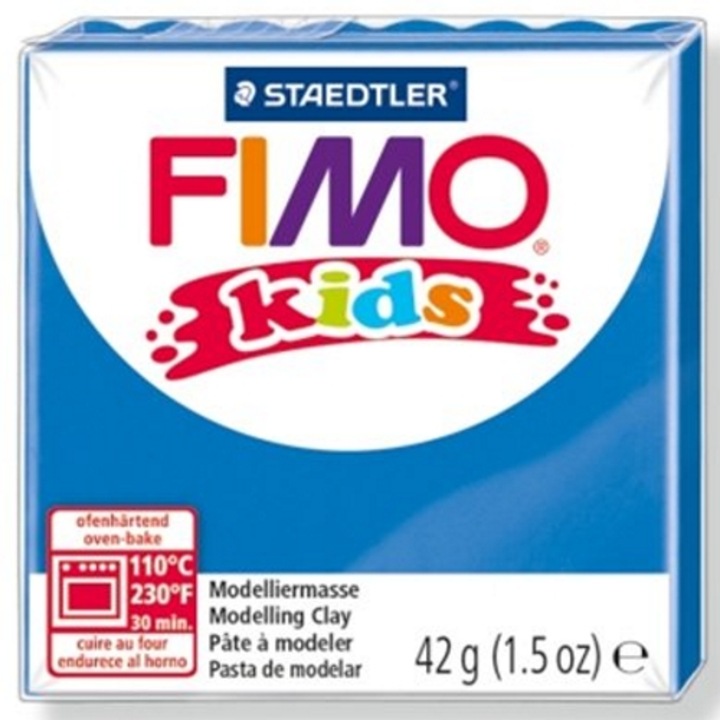 Plastilina pentru copii, Fimo, 42 g, Albastru