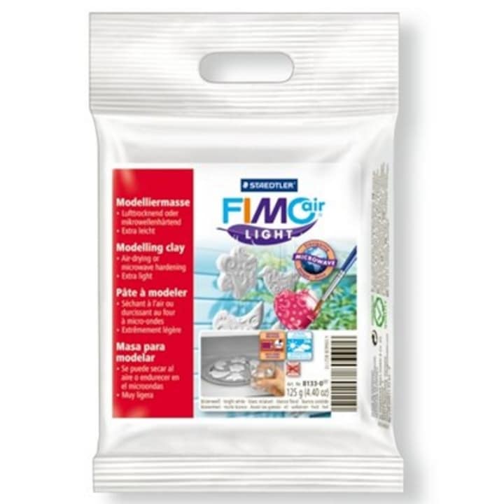 Полимерна глина, FIMOair Light, 125g, бяла