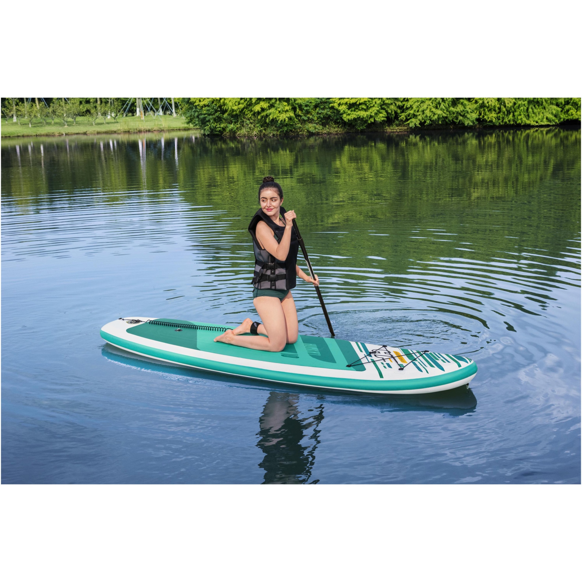 Set placa SUP Hydro-Force HuaKa'i, 305x84x15 cm, padela, pompa
