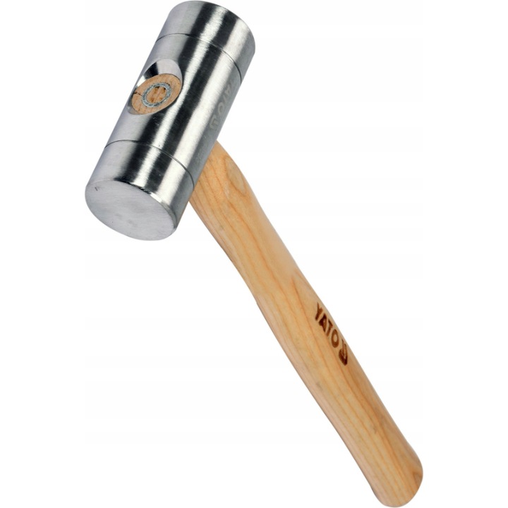 Ciocan YATO YT-45281, Aluminiu/Lemn, 300 g, 30 x 4 cm, Maro/Argintiu
