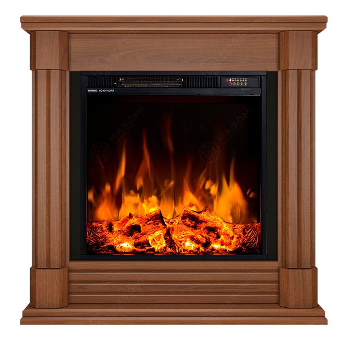 Semineu electric, Masomi, Hilton 20 & Frank-20' 1600 W, Nuc deschis, 80*80*25 cm