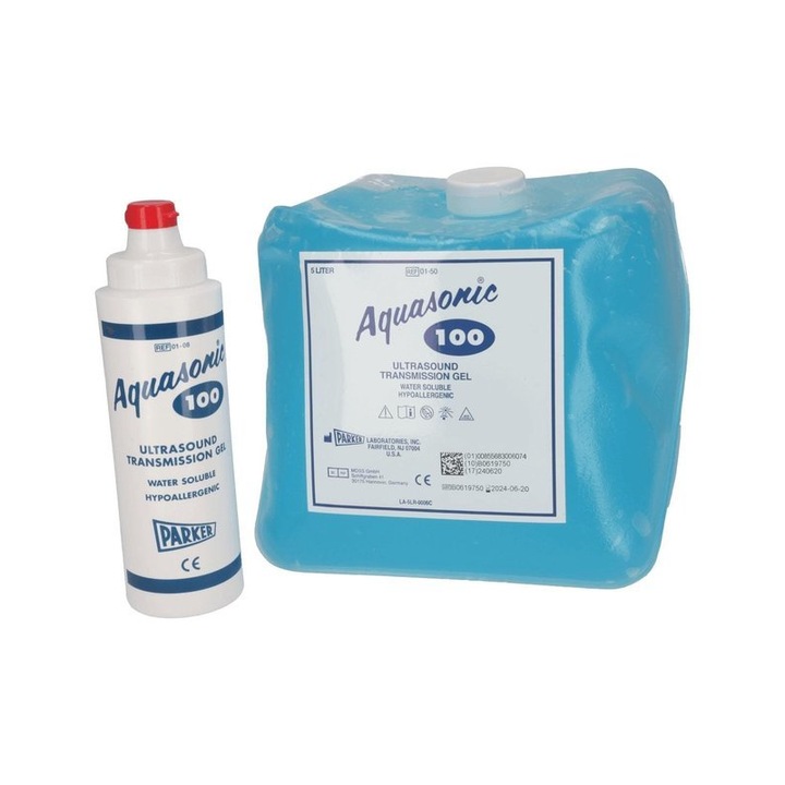 Ultrahang gél Aquasonic 100, Parker, 5 literes kanna