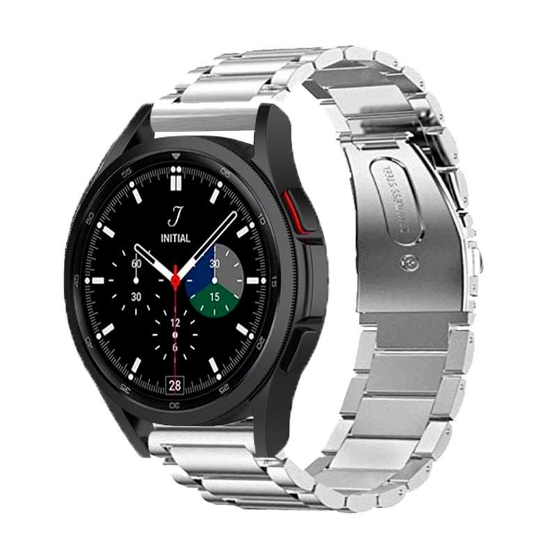 MTP Metal Strap, 3 Lynk, съвместим със Samsung Galaxy Watch 4 Classic ...