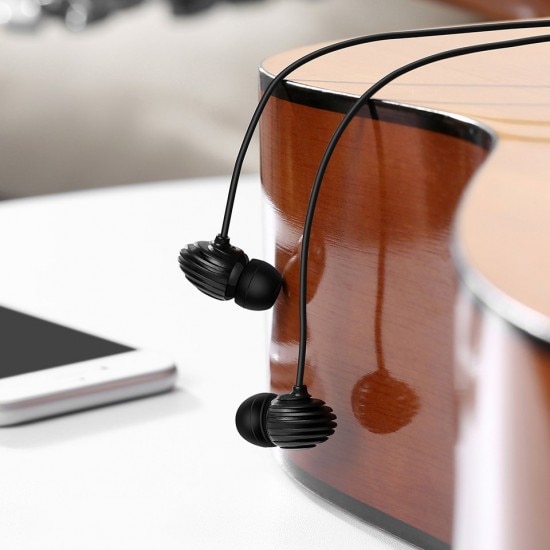 Casti Joyroom JR-EL112 in-ear cu 3.5mm mini jack Negru