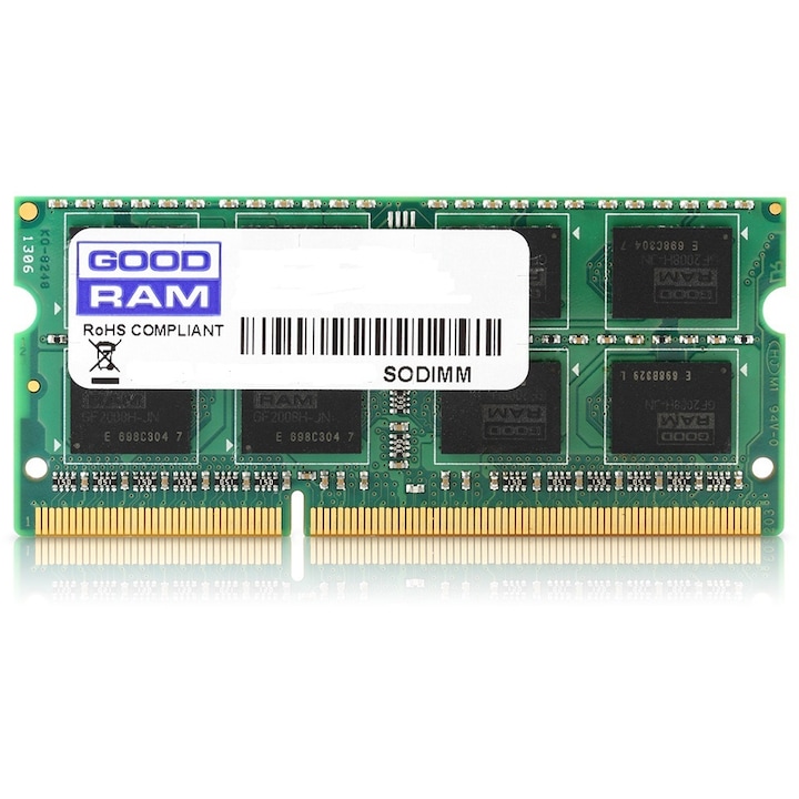 ΠΠΏΠ΅ΡΠ°ΡΠΈΠ²Π½Π° RAM ΠΏΠ°ΠΌΠ΅Ρ Goodram PC3-12800, 4GB, DDR3, 1600MHz