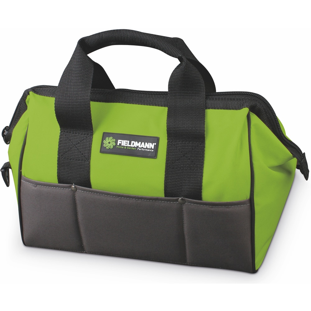 Geanta depozitare scule Fieldmann FDUA 59010, 35 x 21 x 25 cm dimensiune, Verde/Negru