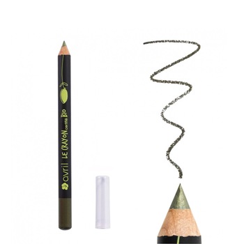 Creion natural pentru ochi Avril, machiaj bio, nuanta Camouflage, verde, 1gr Creion natural pentru ochi Avril, machiaj bio, nuanta Camouflage, verde, 1gr