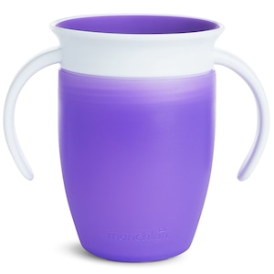 Cana Munchkin, Miracle 360, Cu Manere, 207ml, 6L+, Purple