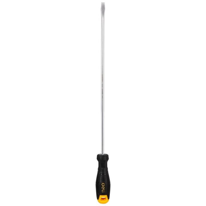 Шлицова отвертка 6x300mm Deli Tools EDL6263001 (черна)