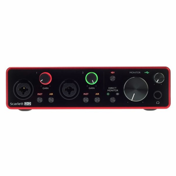 Placa de sunet externa transmisie live, SINBINTA, Interfata Audio Profesionala, 6 Moduri sunet, 12 Efecte, Intrare microfon, Iesire sunet, Indicatoare LED, Pentru pc, telefon mobil sau tableta, Plastic, 134*108*24mm, Negru