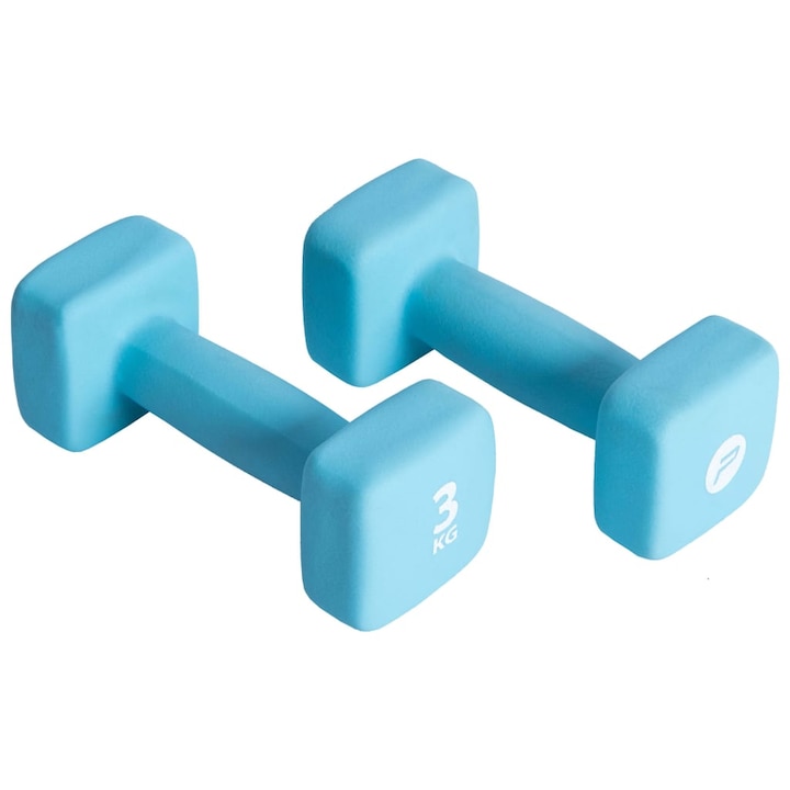Комплект дъмбели Pure2Improve, Неопрен, 2 части, 2 х 3 кг