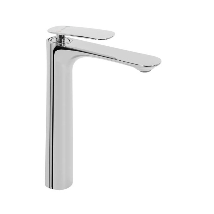 Смесител за мивка Rea Berg Chrome High, Хром, Висок
