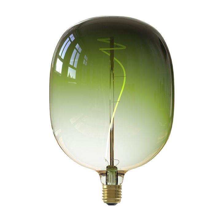Bec decorativ Avesta Gradient Vert LED Colors 220-240V 5W 130lm 1800K E27, cu flux luminos variabil