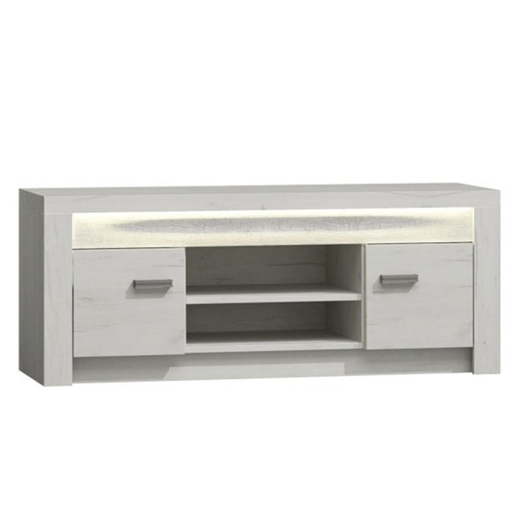 Infinity fehér kőris TV láda 137x42x53 cm