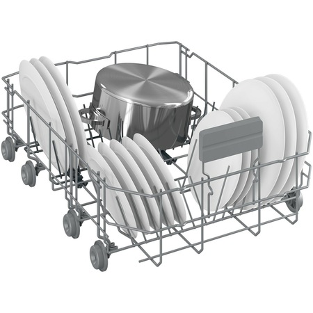 Съдомиялна Beko BDFS26020XQ, 10 комплекта, 6 програми, Клас Е, Мотор ProSmart Inverter, Hygiene Intense, Fast+, 45 см, Неръждаема стомана