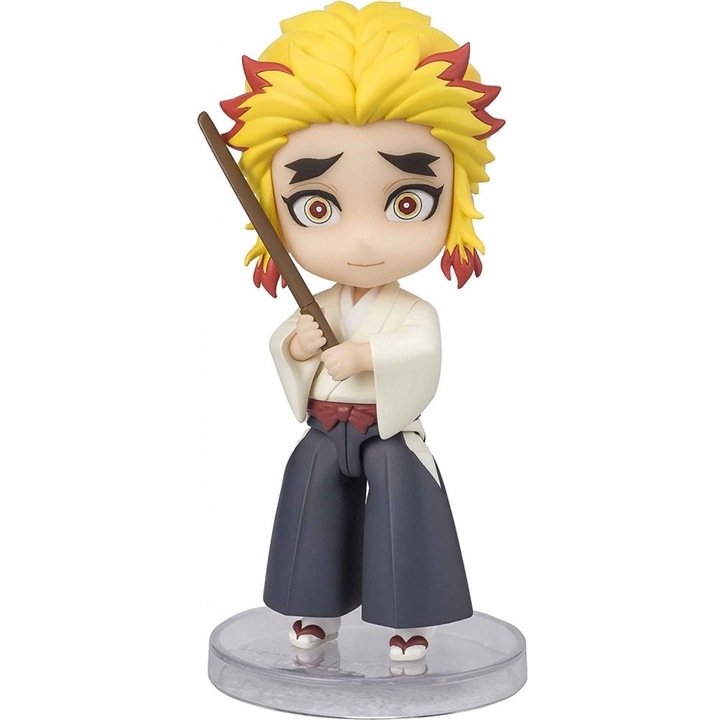 Figurina Demon Slayer: Kimetsu no Yaiba Figuarts mini Senjuro Rengoku 9 cm