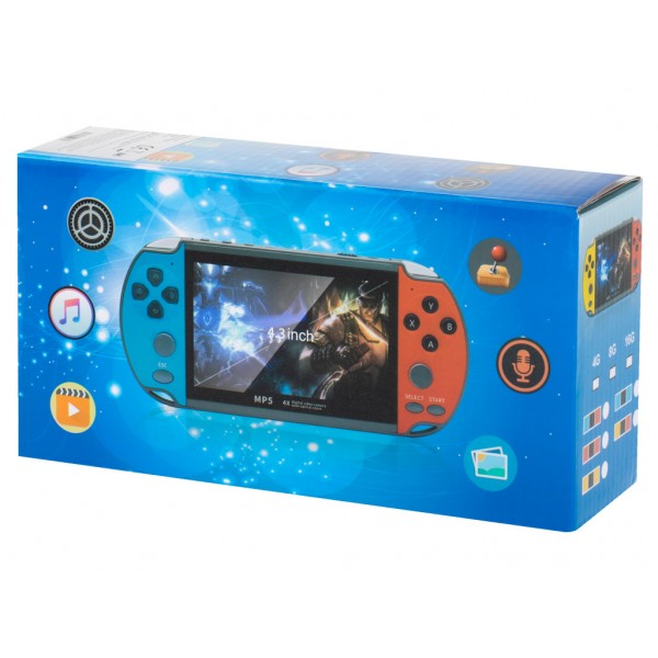 Consola retro cu 501 jocuri, model X7, Gonga Multicolor