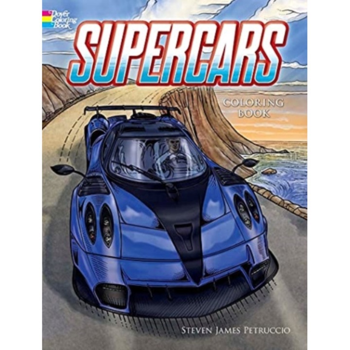 Supercars Coloring Book de Steven James Petruccio