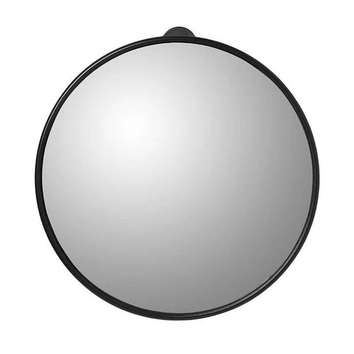 Oglinda auxiliara bebe, pentru supraveghere copil, cu centura prindere tetiera, diametru 17,5cm