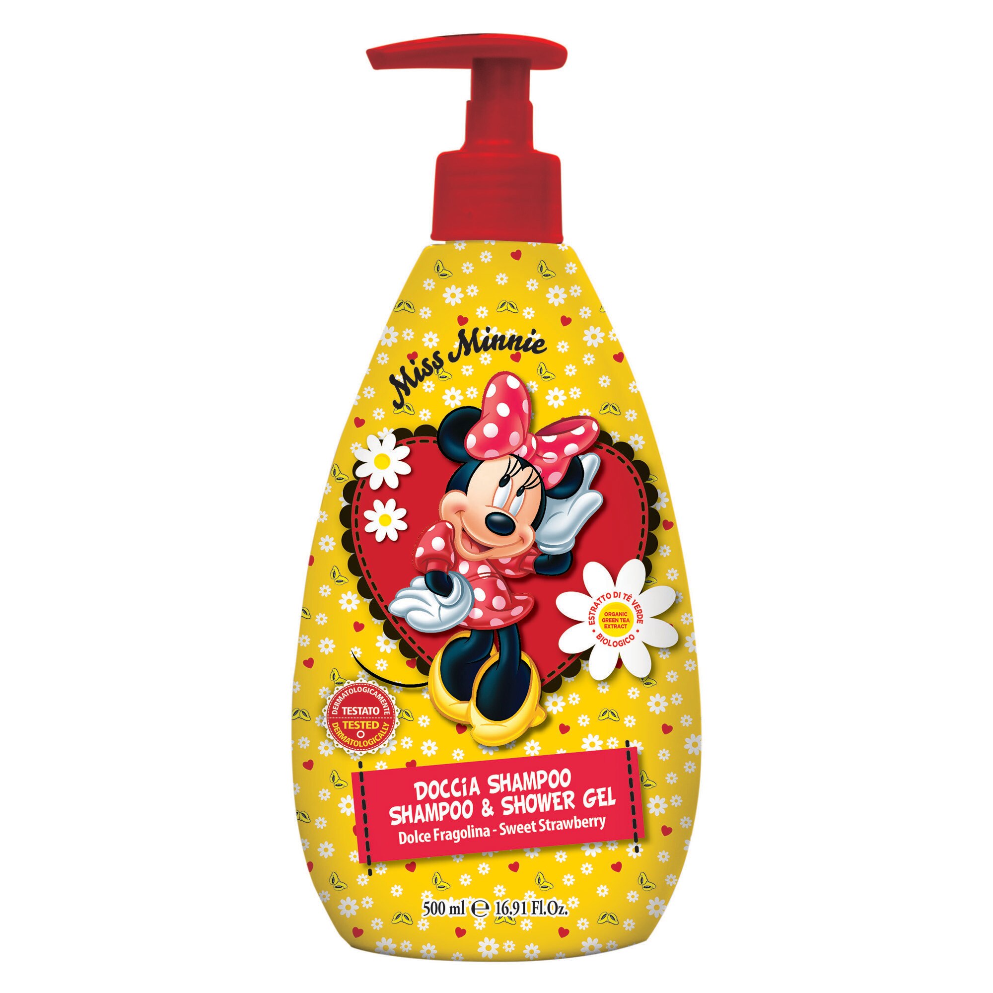 Sampon & Gel de dus Disney Minnie, 500 ml