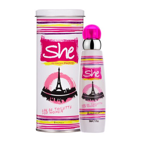 Apa de Toaleta SHE Paris, Femei, 50 ml