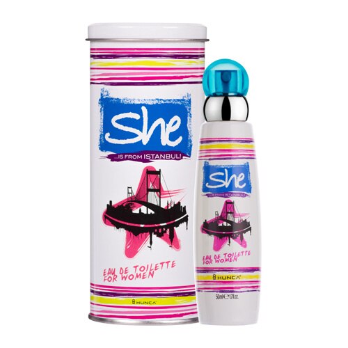 Apa de Toaleta SHE Istanbul, Femei, 50 ml