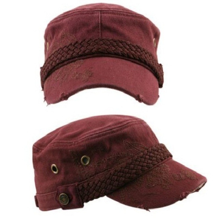 Sapca dama, Atlantis, Bumbac, Visiniu, S-M