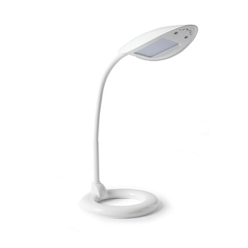 Lampa de birou cu LED Voltz 7W, alba Lampa de birou cu LED Voltz 7W, alba