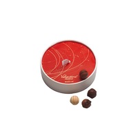 Round Box - cutie rotunda cu trufe de ciocolata belgiana