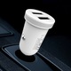 Incarcator auto XO CC18, Dual USB 2.1A, Alb