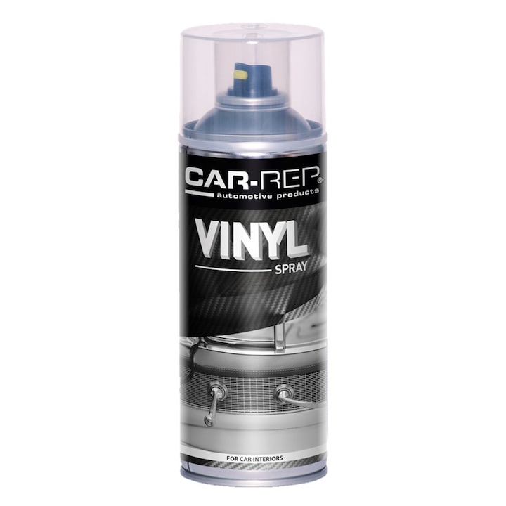 Antracit Vinyl Műszerfal, Bőr, Textil felújító Spray Festék RAL7015 - Car-Rep - (400ml)