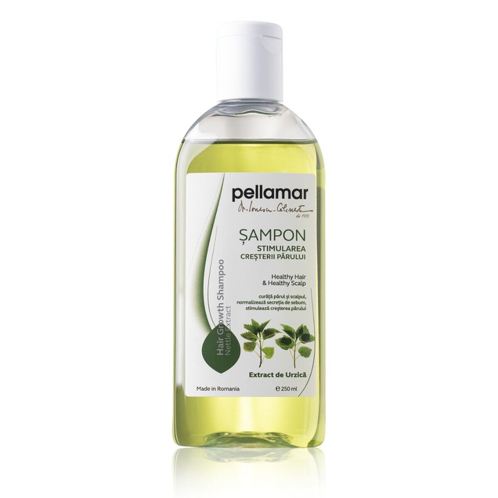 PELLAMAR, Sampon Stimularea Cresterii Parului cu Extract de Urzica 250ml