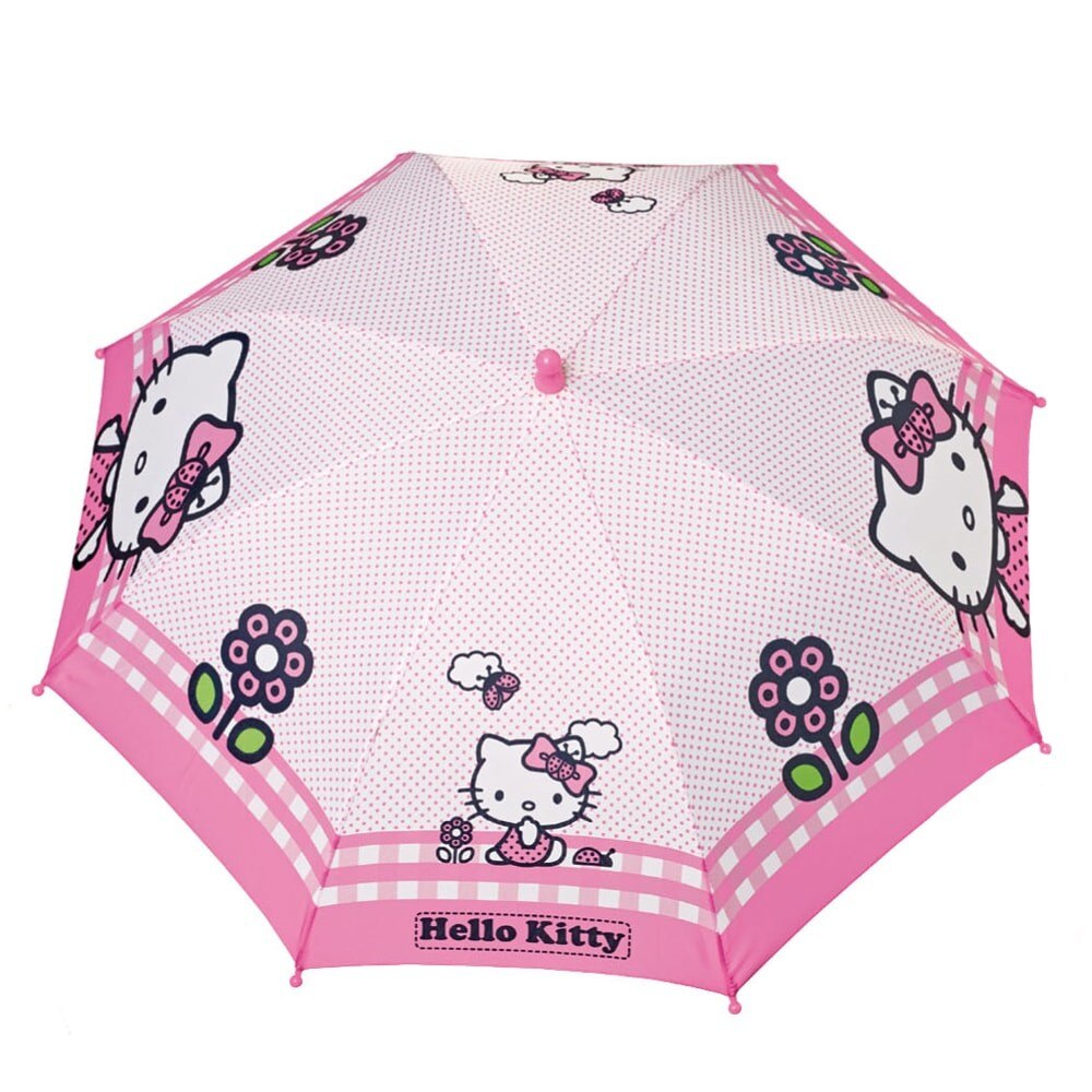 Umbrela manuala - Hello Kitty roz pal