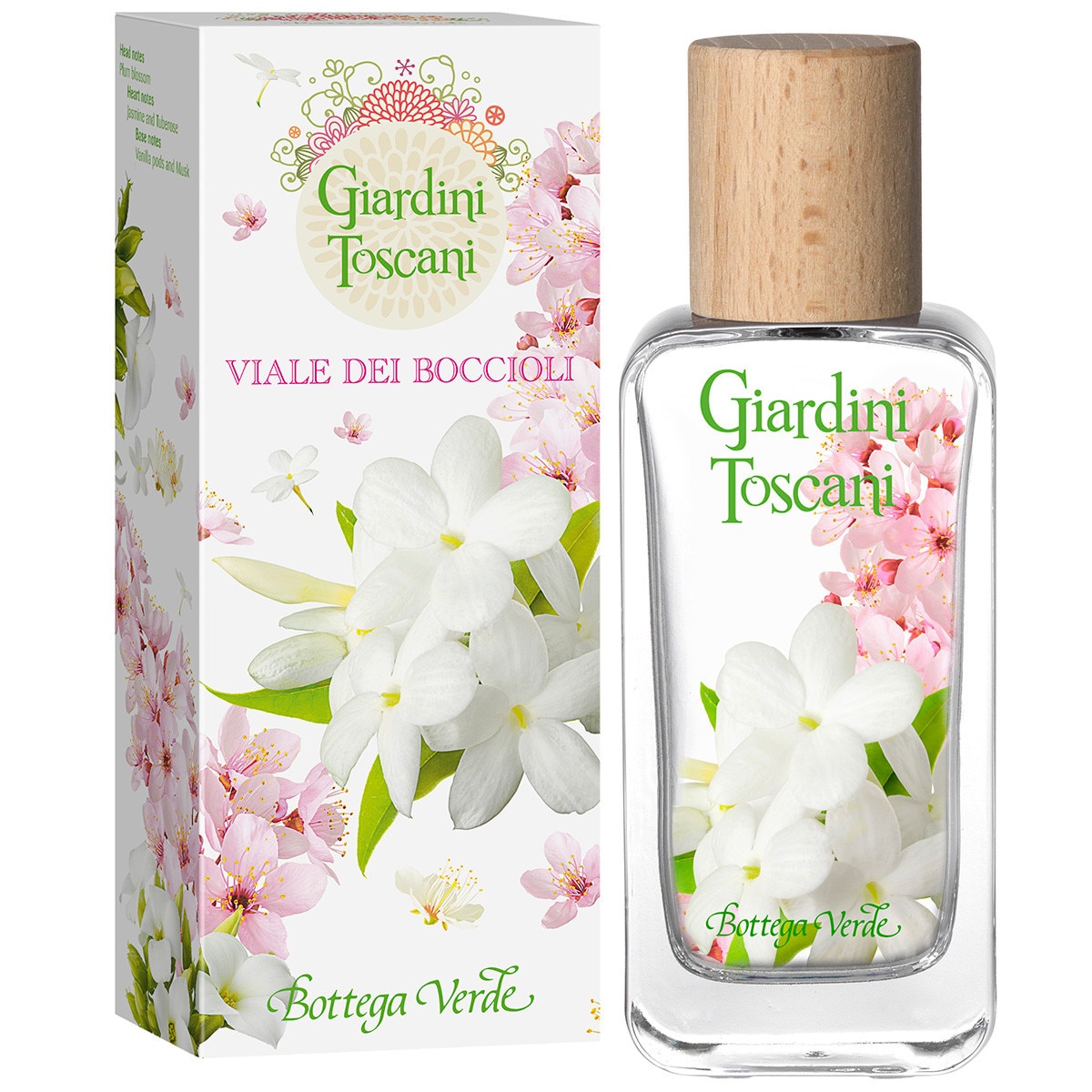 Apa de toaleta Viale dei Boccioli - Giardini Toscani, 50 ML, Bottega Verde