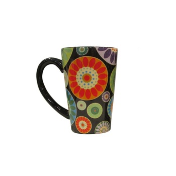 Cana de ceai inalta, Livada cu ceai, Flowers Circle, Multicolor, Portelan, 0.3 l Cana de ceai inalta, Livada cu ceai, Flowers Circle, Multicolor, Portelan, 0.3 l