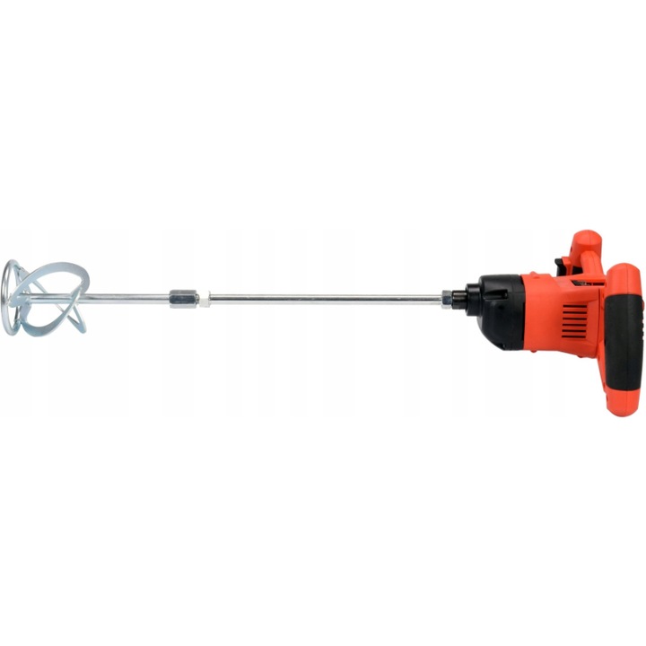 Habarcskeverő YATO YT-82881, 18 V, 650 rpm, narancssárga/fekete