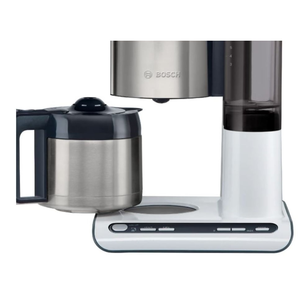 Aparat de cafea Bosch, TKA 8A681, 1100W, 1000ml, Alb