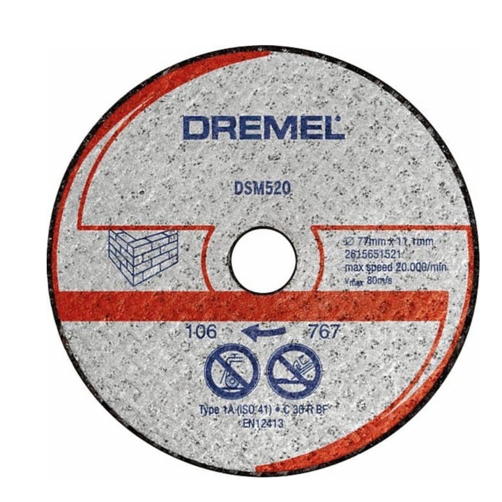 Dremel falazó vágótárcsa 77x11,1mm