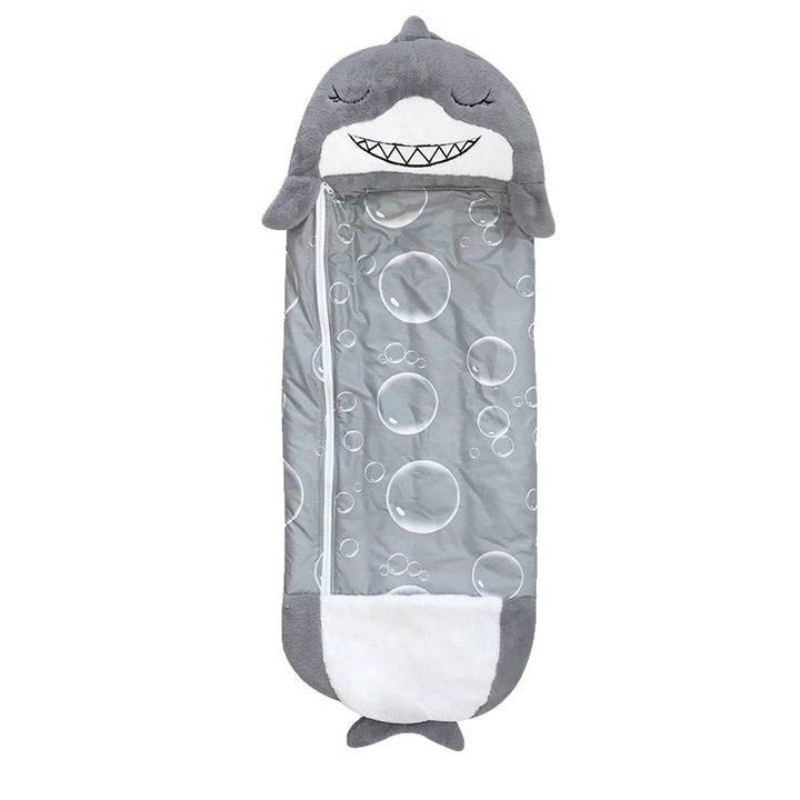 Sac de dormit pentru copii 2 in 1 Teddy, Poliester, 0 luni+, 150x70cm, Multicolor