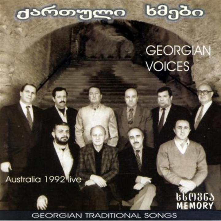 Georgian Voices – Memory. Georgian Traditional Songs / Australia 1992 Live CD