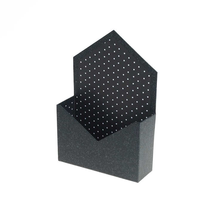 Pami karton virágláda, 30x20x7 cm, fekete