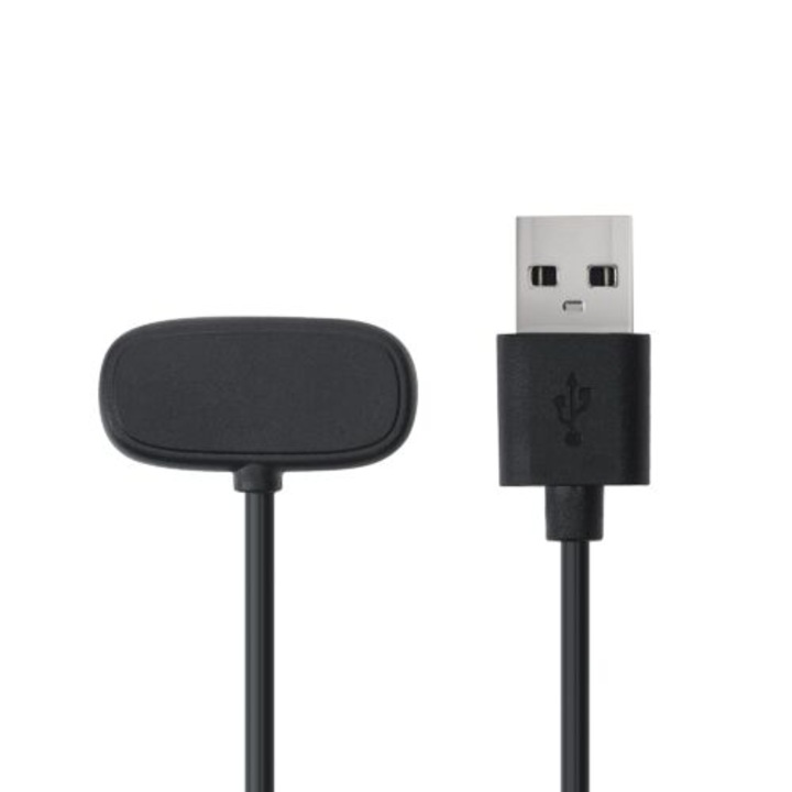 USB töltőkábel Xiaomi Amazfit GTS 2e / Amazfit GTR 2e / Amazfit GTS 2 Mini, fekete, 54209.01