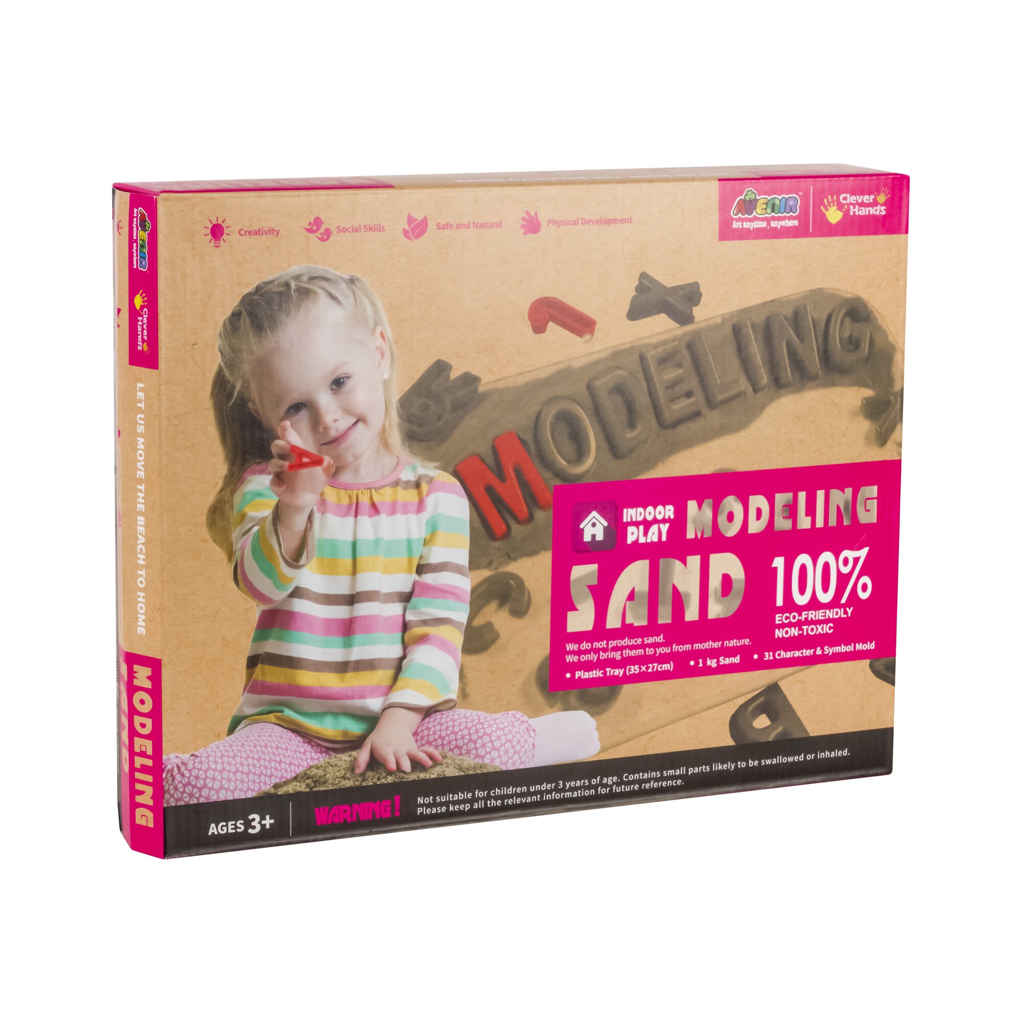 Set Momki, Nisip modelabil si 31 de forme