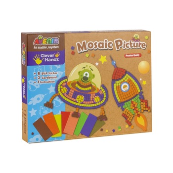 Set de artizanat Momki, Racheta si nava spatiala Set de artizanat Momki, Racheta si nava spatiala