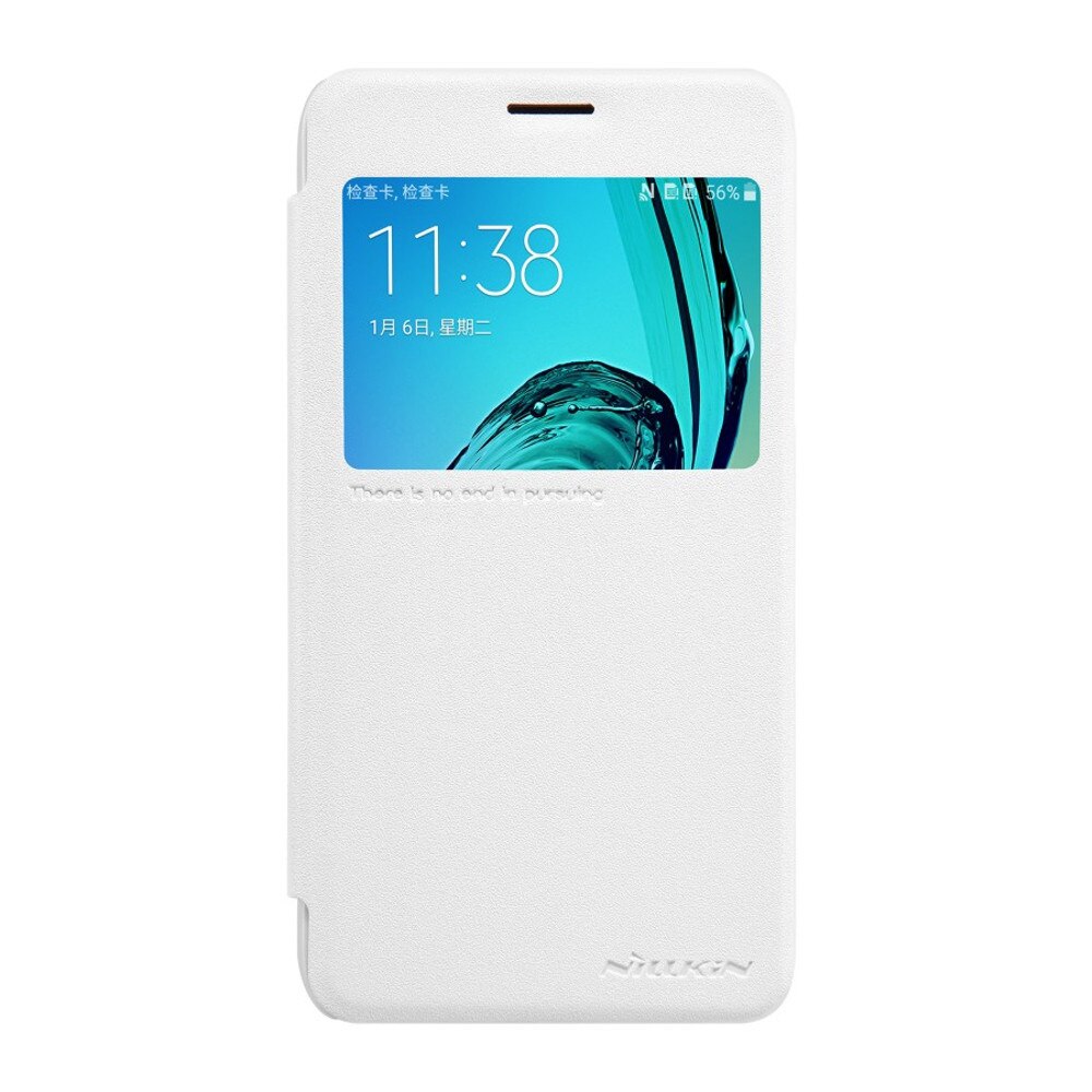 Husa book Nillkin Sparkle pentru Galaxy J3, alb