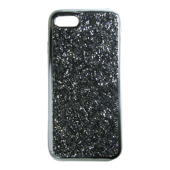 Husa spate cu cristale Bling World RCT 201 pentru iPhone 7, argintiu Husa spate cu cristale Bling World RCT 201 pentru iPhone 7, argintiu