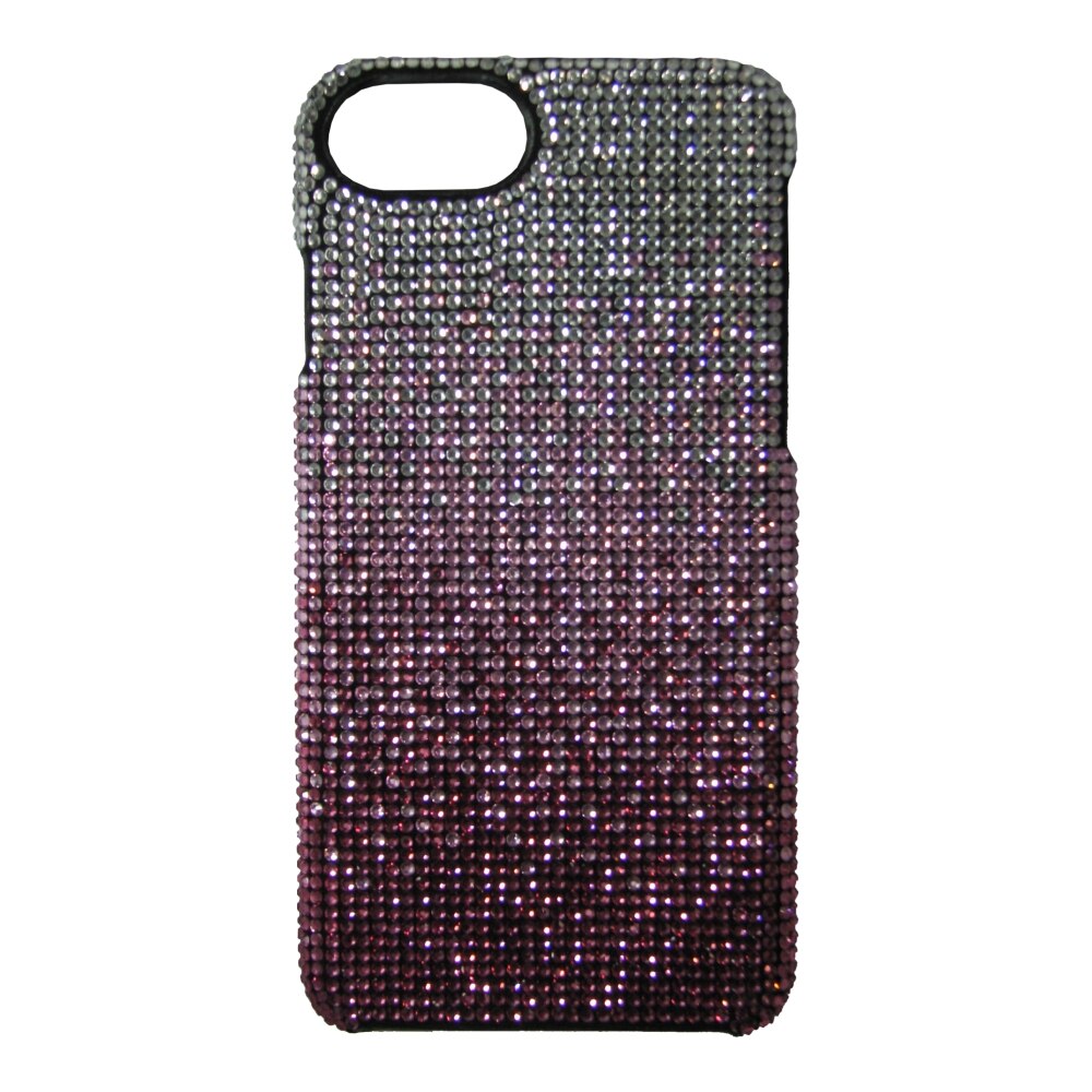 Husa spate cu cristale Bling World LCC 113 pentru iPhone 7, mov