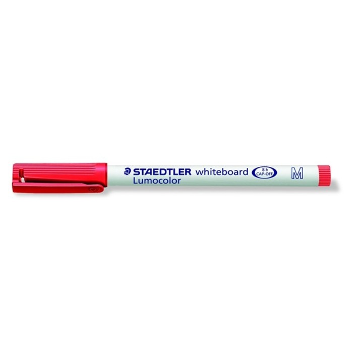 Marker pentru tabla STAEDTLER, 1 mm, M, conic, Lumocolor 301, rosu