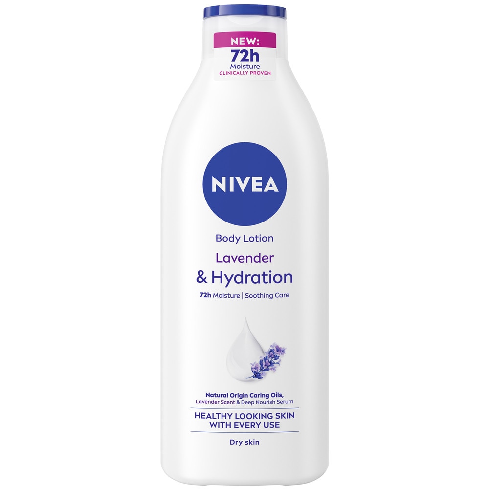 Lotiune de corp NIVEA Lavender & Hydration, 400 ml