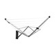 Uscator rufe extensibil cu 4 brate+husa protectie, inox/aluminiu, gri, 24 m capacitate de uscare, WallFix, Brabantia - 8710755375842
